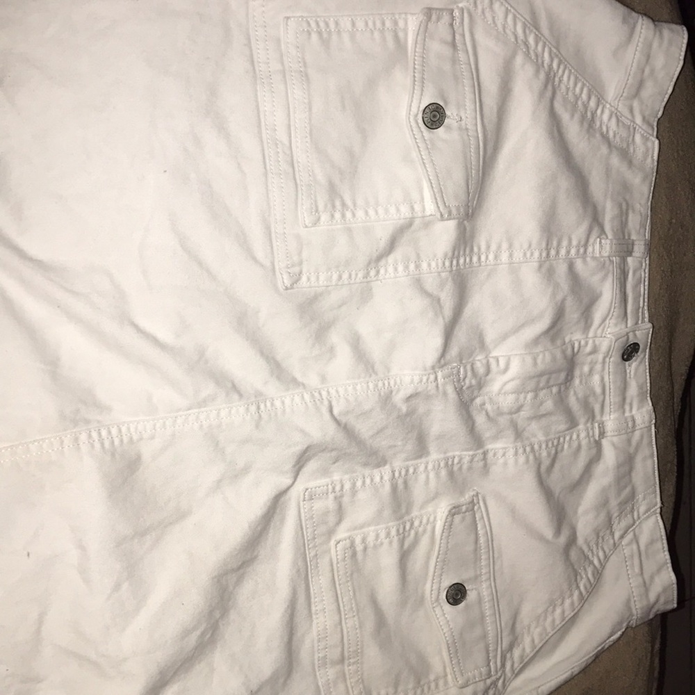 White skirt